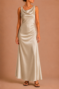 Lara | Vestido Corto de Mujer Beige